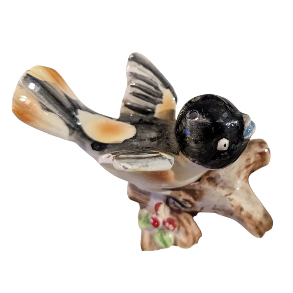 Vintage MCM Ceramic Bird Salt Shaker Japan‎